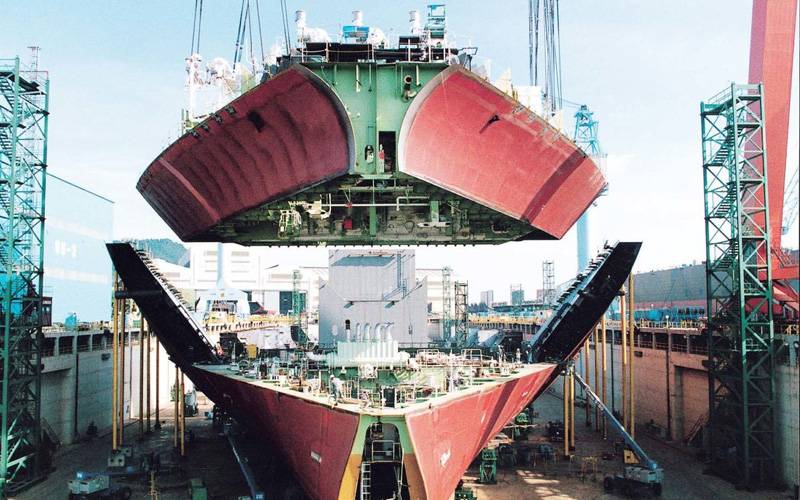 Ship Under Construction